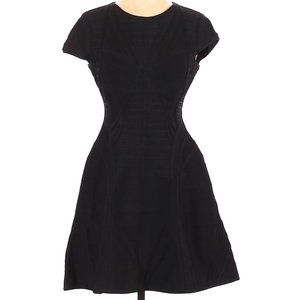 Herve Leger Black Dress